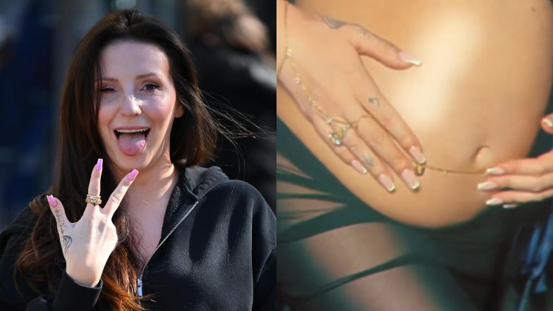 Dominika Serowska odsłania ciążowy brzuch