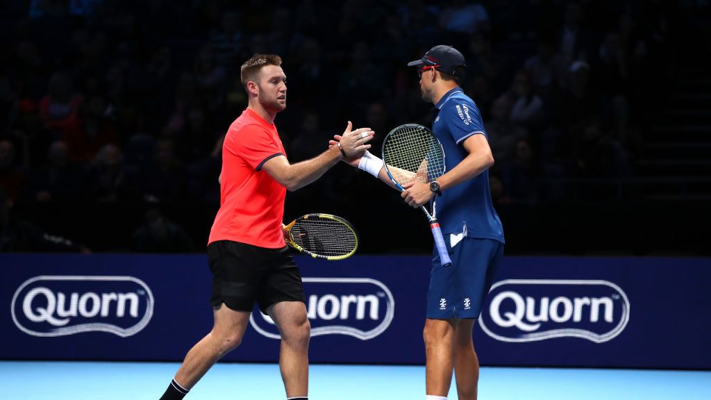 Getty Images / Clive Brunskill / Na zdjęciu: Jack Sock i Mike Bryan