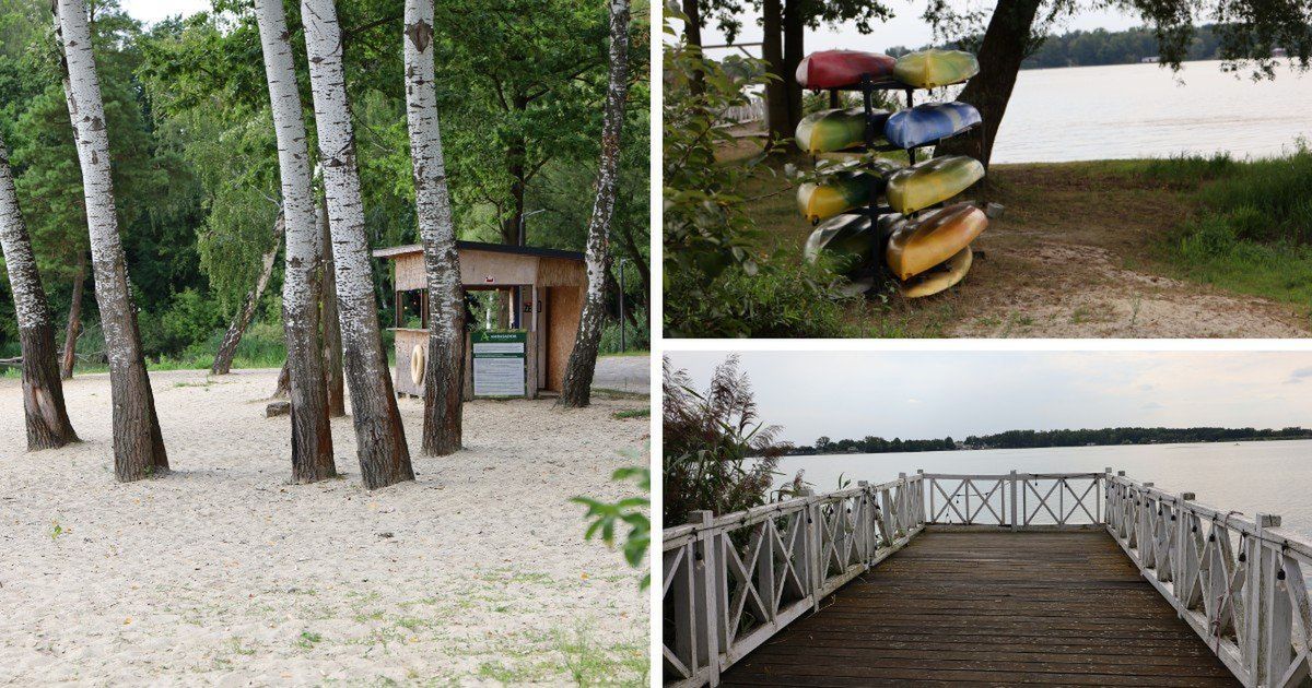 Pyskowice: Ukryta leśna plaża oferuje spokój jak na Mazurach