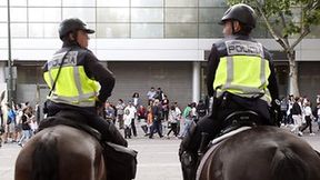 Wzmożona ochrona meczu Realu z Atletico. Tak policja chroniła Cristiano Ronaldo i innych piłkarzy (galeria)