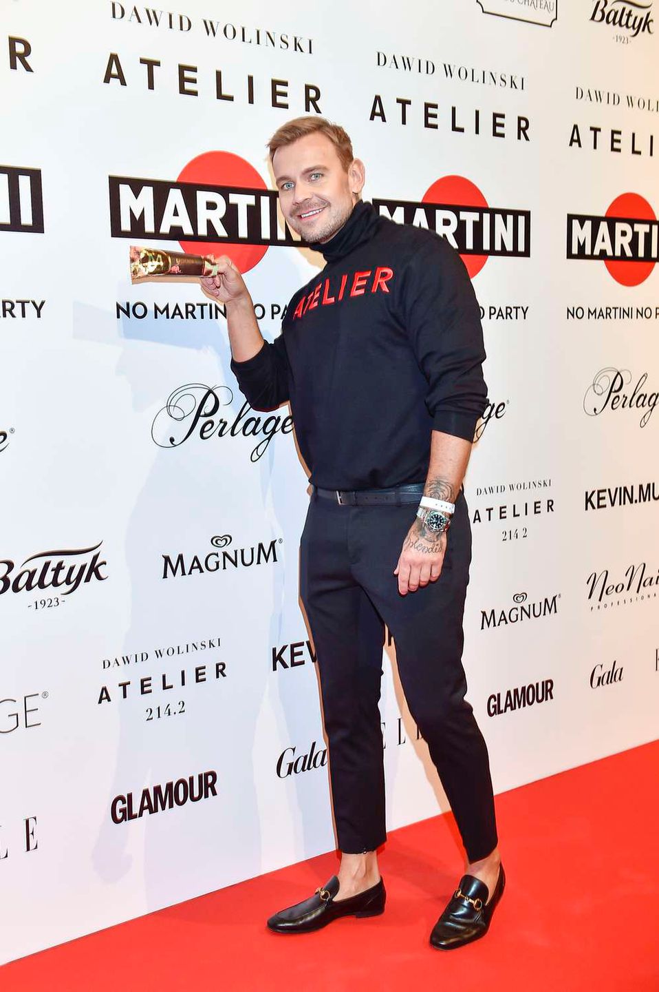 Dawid Woliński - pokaz kolekcji Dawid Woliński x Martini 2018
