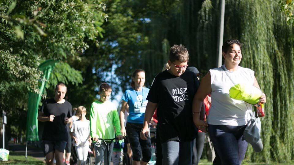 Materiały prasowe / parkrun Kalisz / Na zdjęciu: uczestnicy Parkrun #167