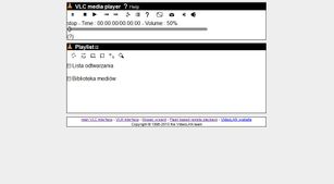 Tragiczny interfejs VLC