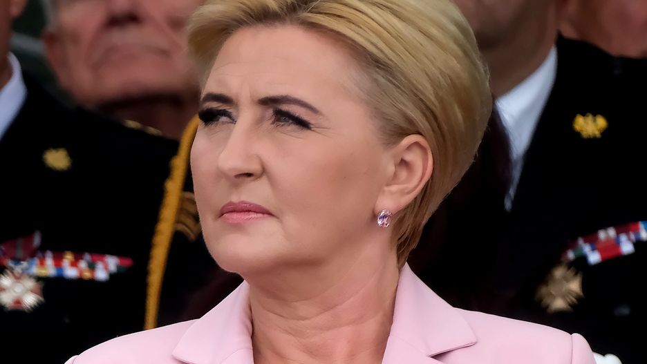 Agata Duda znowu przesadziła ze strojem? (fot. KAPiF)