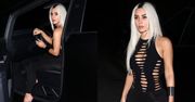 ZASĘPIONA Kim Kardashian odsłania zgrabną sylwetkę w ODWAŻNEJ stylizacji. Robi wrażenie? (ZDJĘCIA)