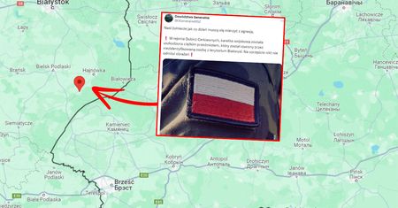 Atak na granicy z Białorusią. Wojskowa karetka uszkodzona