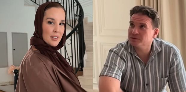 DUBAJSKI EFEKT: Lil Masti wyprowadziła się z Polski i pląsa przed "Tygryskiem" w MUZUŁMAŃSKIM okryciu. "PERON ODJECHAŁ"