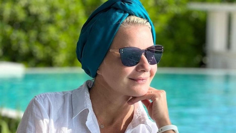 Jak ubiera się na plażę Małgorzata Kożuchowska? 