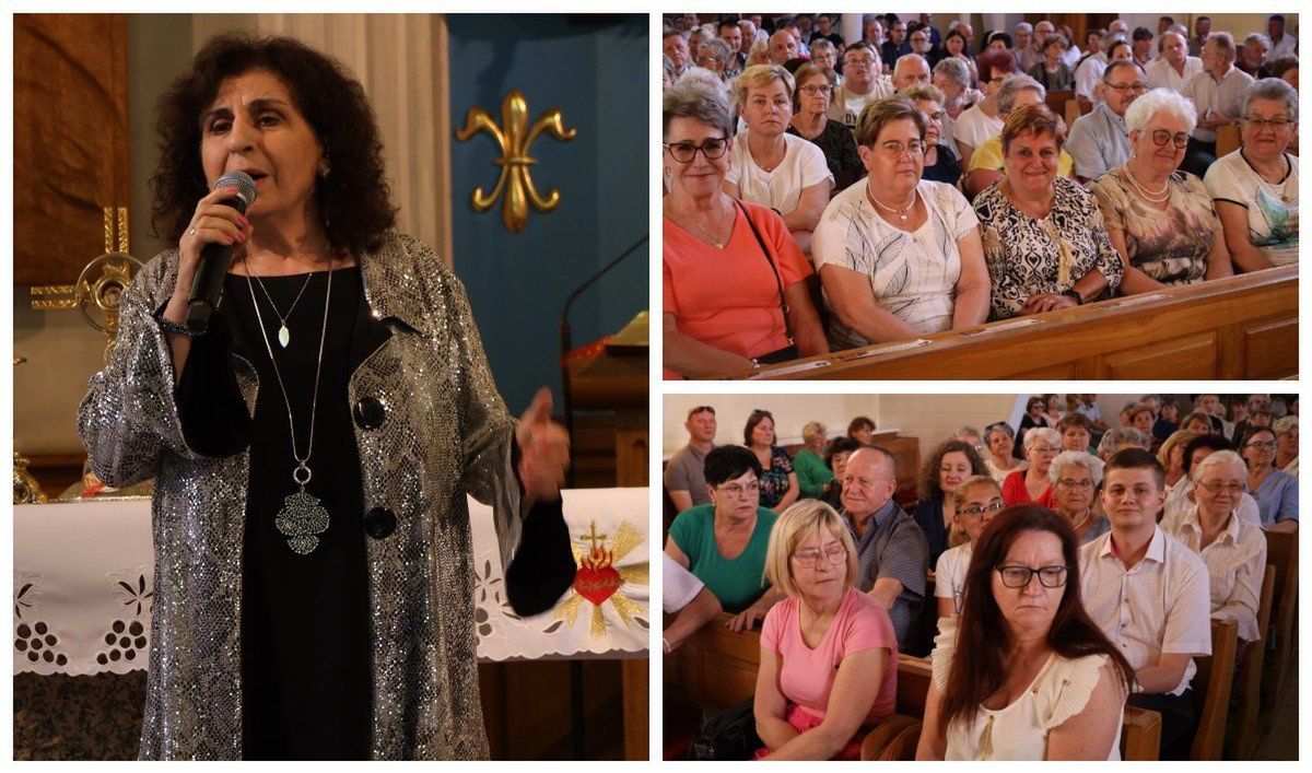 Pleszew zakochany w Eleni. Artystka wystąpiła z wyjątkowym koncertem okazji 100-lecia parafii w kościele Matki Boskiej Częstochowskiej