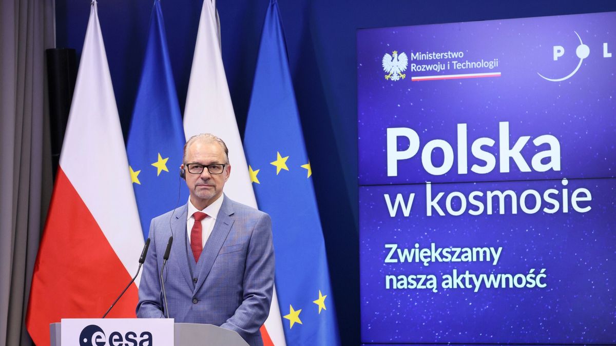 ESA będzie rekrutować Polaków. Na zdjęciu dyrektor generalny  Europejskiej Agencji Kosmicznej dr Josef Aschbacher.