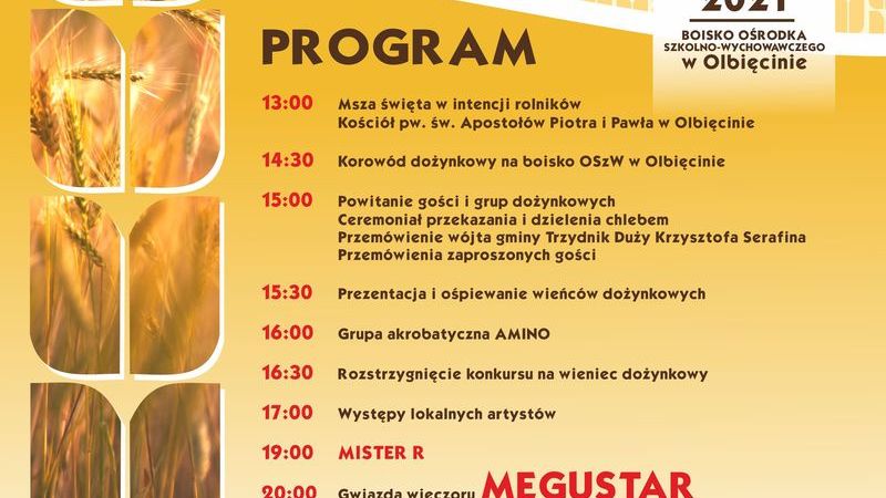 Dożynki Gminy Trzydnik Duży w Olbięcinie 2021