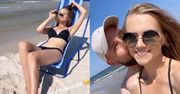 Agnieszka Kaczorowska chwali się szczupłą sylwetką i duma nad morzem: "Co zrobić, że jest IDEALNIE"