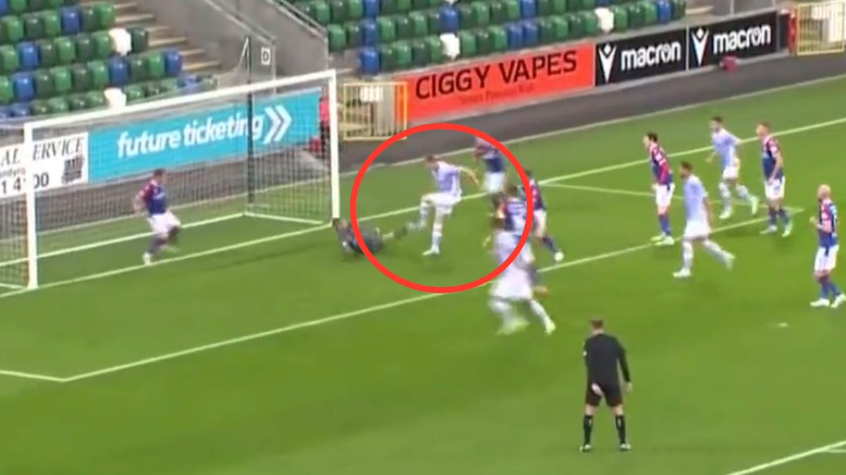 Twitter / sport_tvppl / Skrót meczu Linfield FC - Pogoń Szczecin 