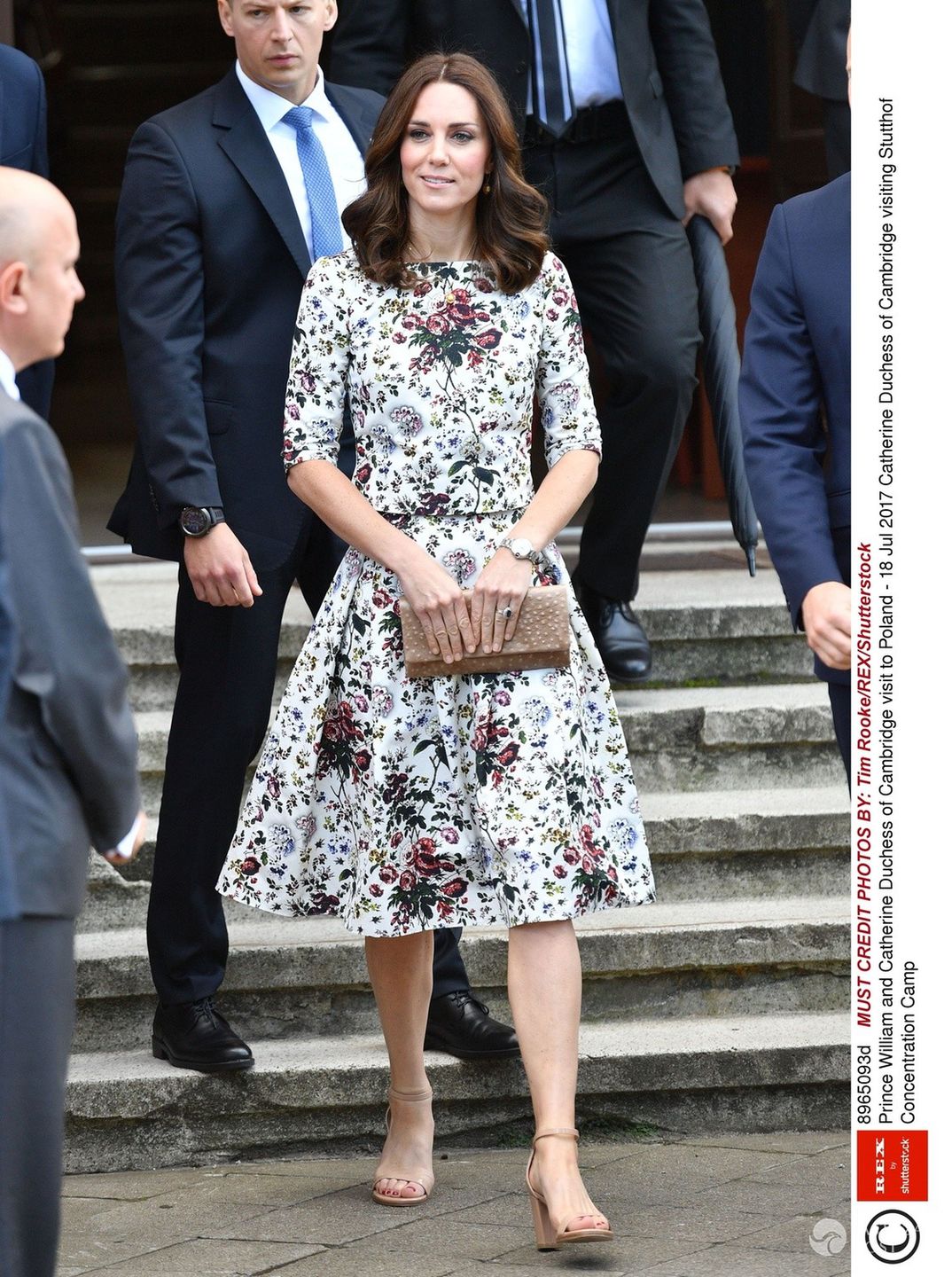 Kreacja księżnej Kate w Gdańsku