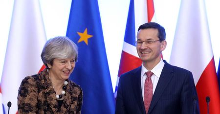 Morawiecki w Wielkiej Brytanii: Theresa May może liczyć na Polskę w sprawie brexitu