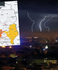 Pogoda. Ostrzeżenia trzeciego stopnia. Burze w wielu regionach Polski