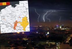 Pogoda. Ostrzeżenia trzeciego stopnia. Burze w wielu regionach Polski