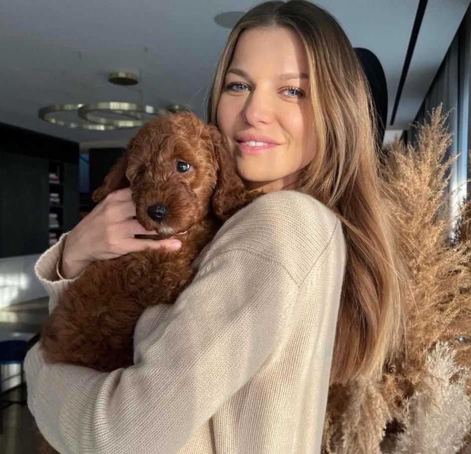 Rodzina Lewandowskich i Bella