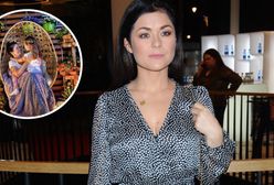 Katarzyna Cichopek na balkonie z córką. Takie lampiony są hitem w tym roku