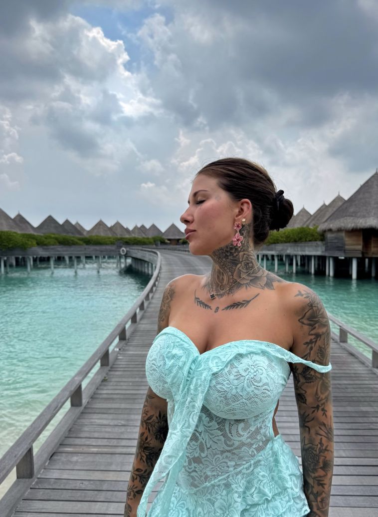 Deynn wypoczywa na Malediwach