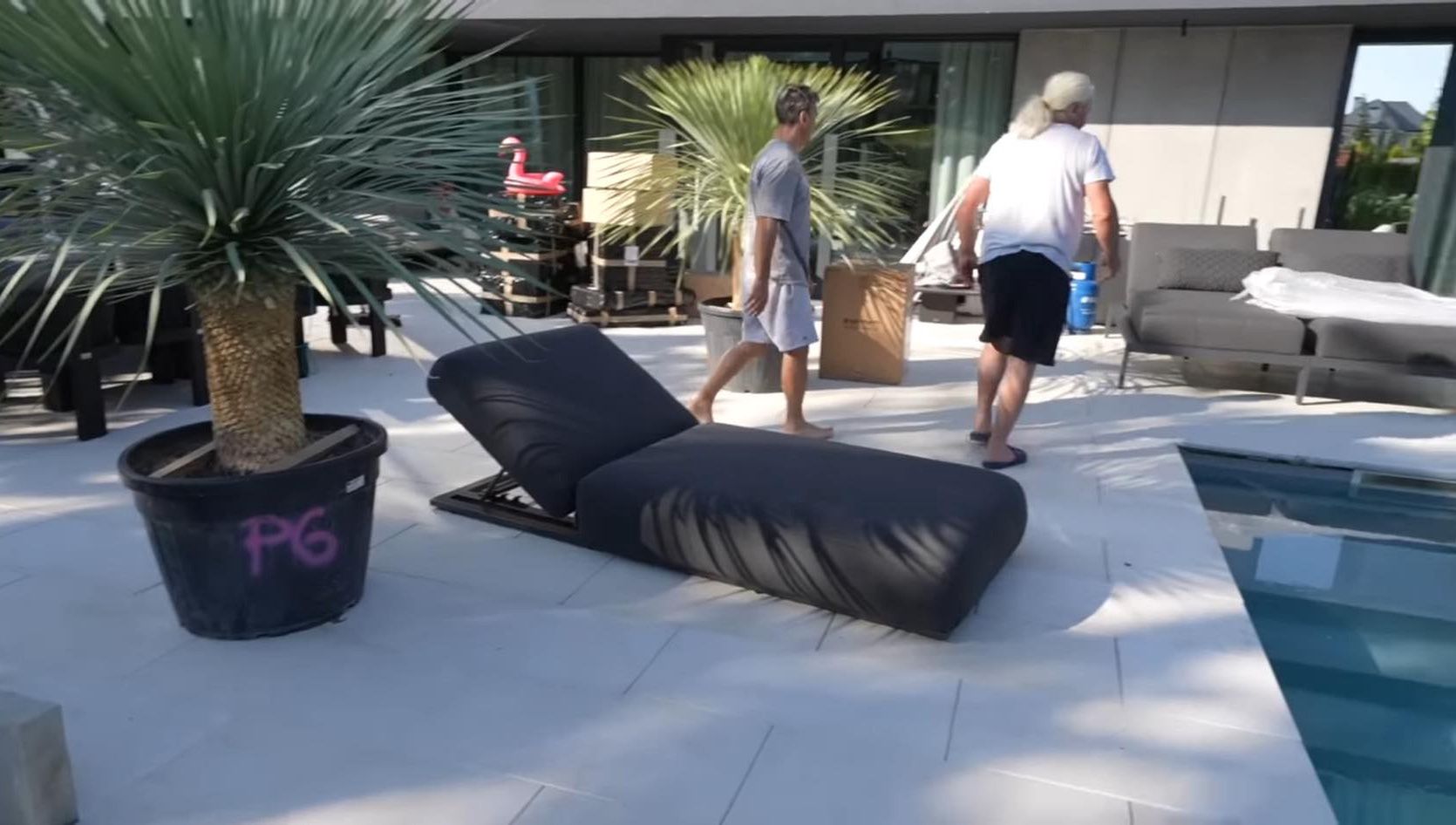 Andziaks pokazała ogród