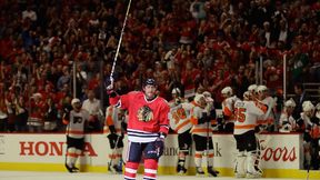 NHL: 500-setny gol Mariana Hossy pomógł wygrać Chicago