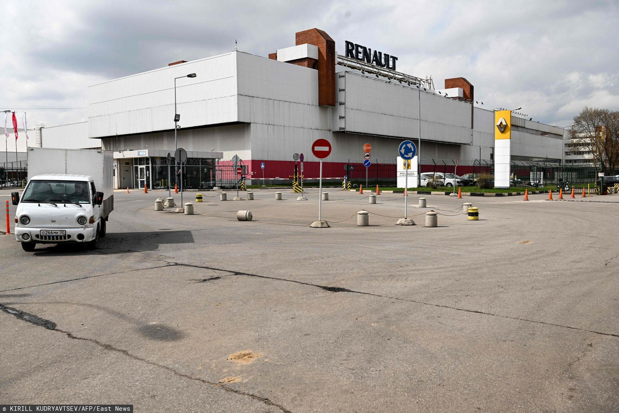 Salon Renault w Moskwie.
