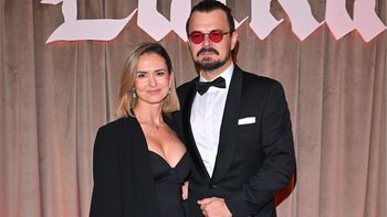 ŚLICZNA żona skradła całe show! Dawid Ogrodnik zabrał ją na premierę "Lalki" [ZDJĘCIA]