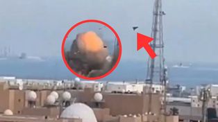 Leciał nad bazą w Bahrajnie. Po chwili potężny wybuch