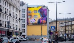 Good Looking Studio przygotowało mural "Cyberpunk 2077"