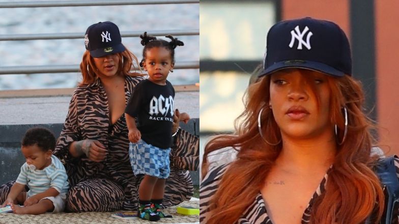 Rihanna na pikniku z dziećmi