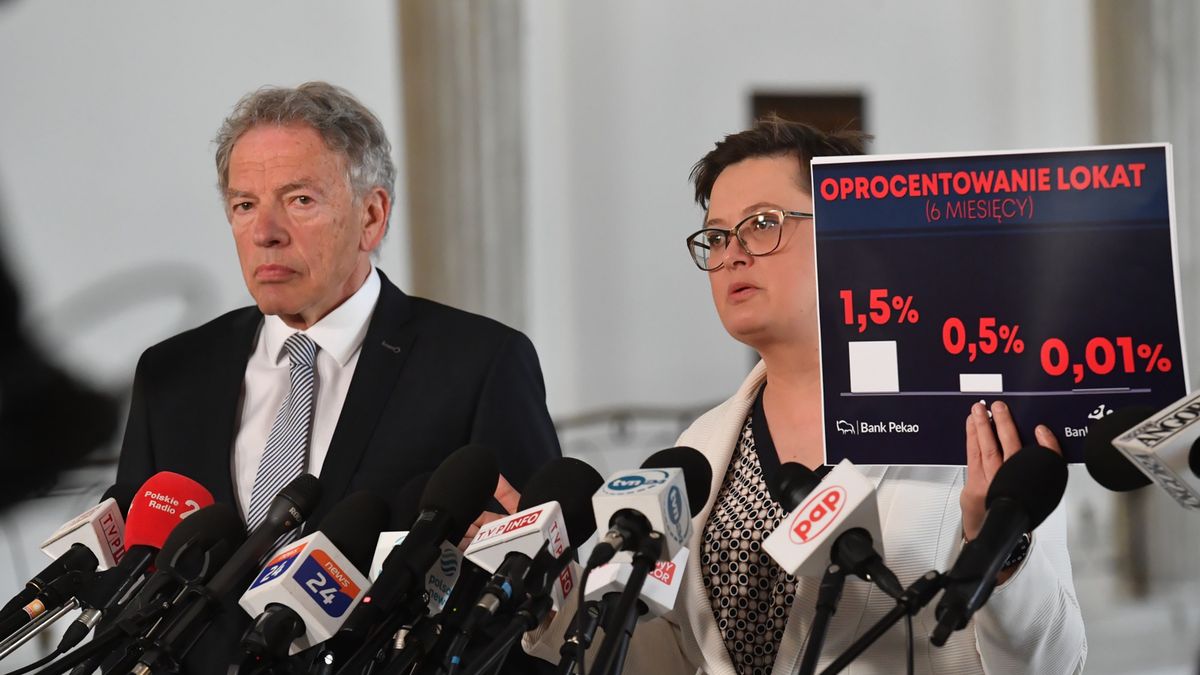 Dariusz Rosati i Katarzyna Lubnauer chcą wprowadzenia obligacji, które byłyby oprocentowane na poziomie inflacji