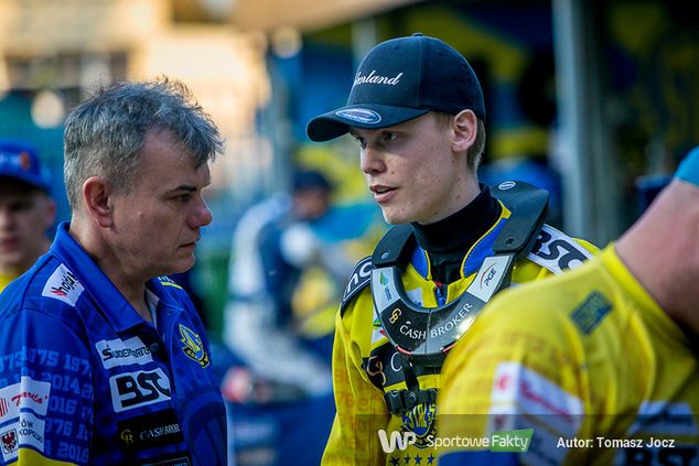 Po karierze Ryszard Franczyszyn (z lewej) został mechanikiem