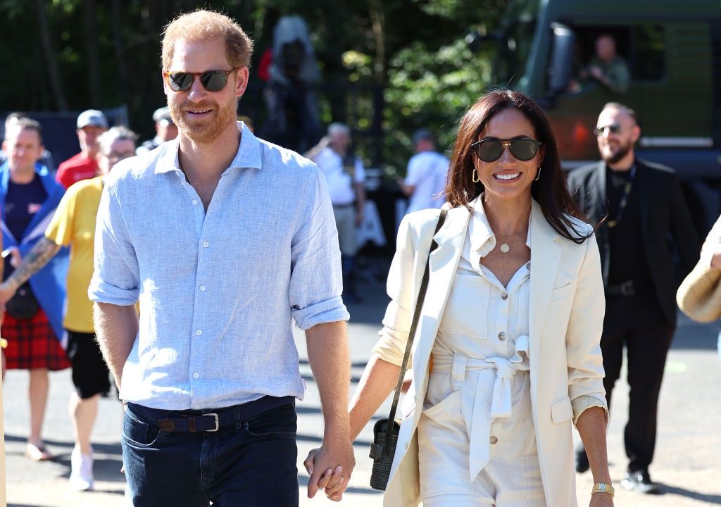 Książę Harry i Meghan Markle podczas tegorocznej edycji Invictus Games