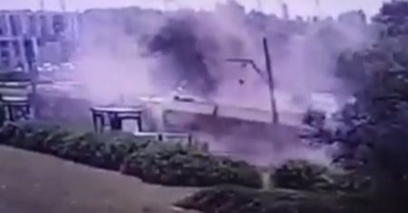 Katastrofa tramwajowa w Poznaniu. Wyciekło wideo z momentu wypadku
