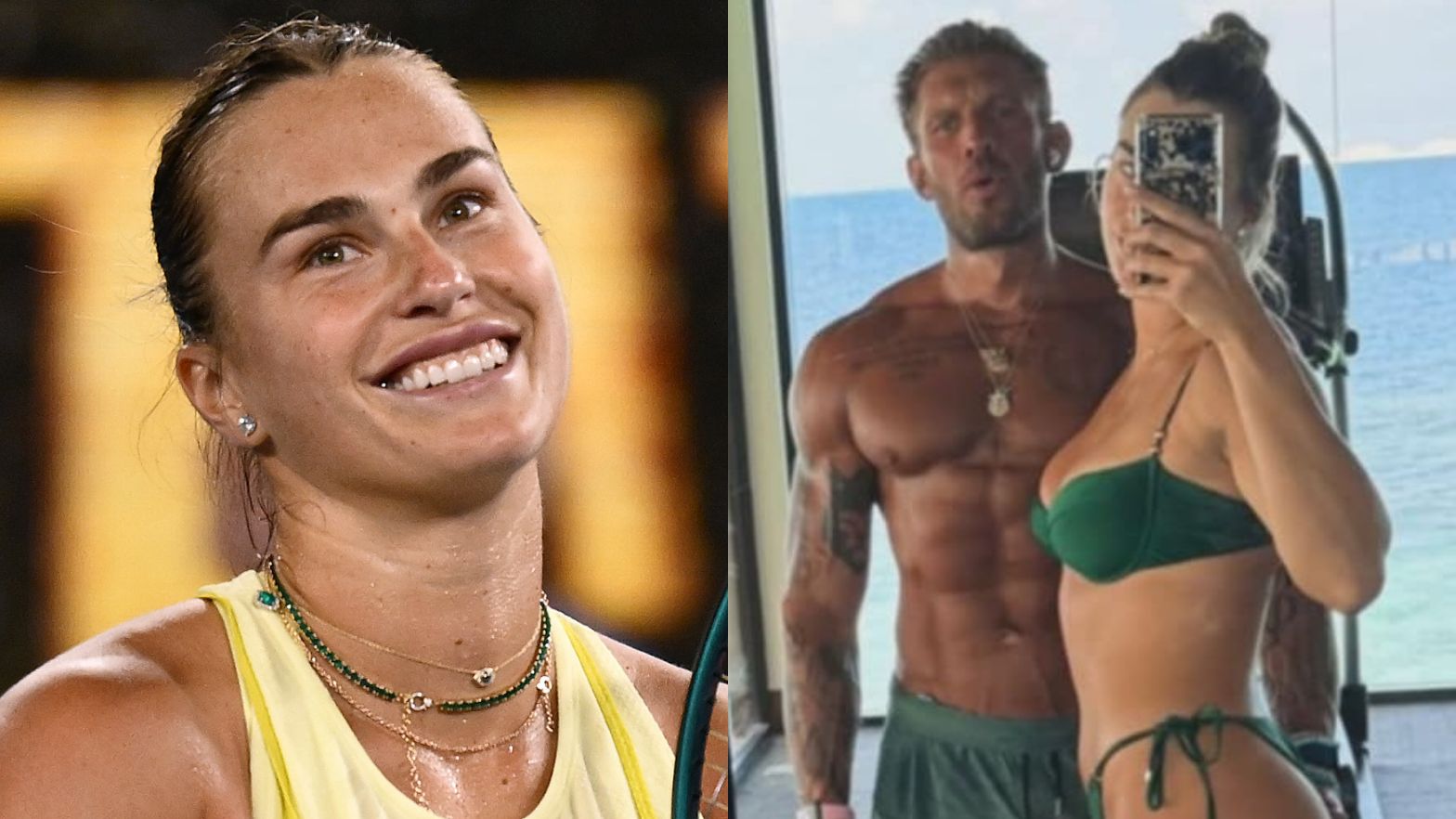Aryna Sabalenka w bikini pręży się na siłowni u boku starszego o 10 lat ukochanego (FOTO)
