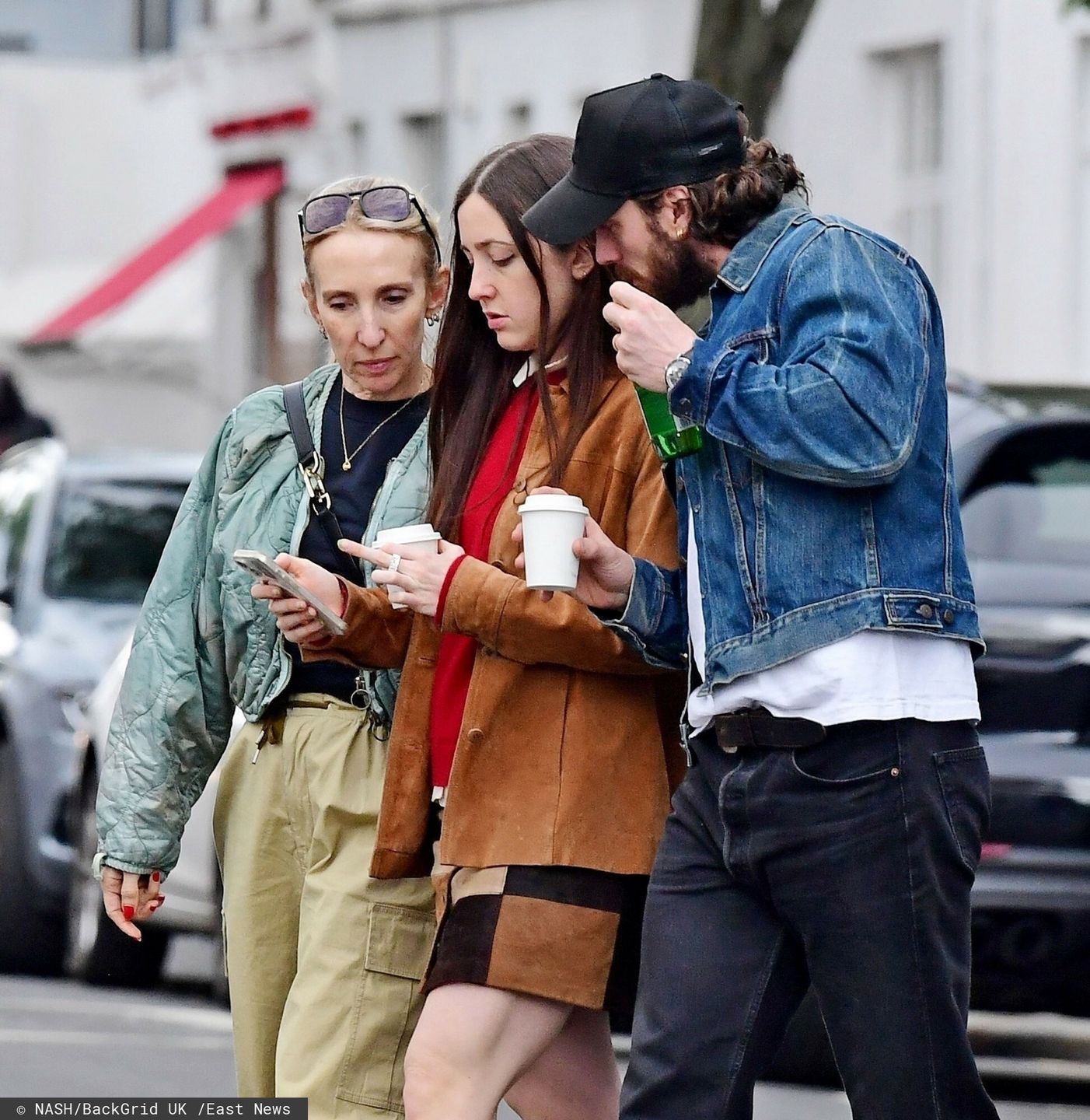 Aaron Taylor-Johnson i Sam Taylor-Johnson "przyłapani" na mieście 
