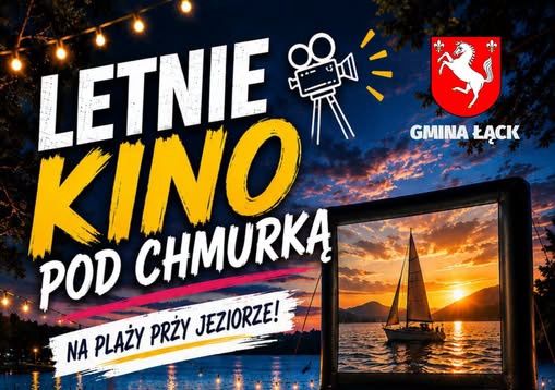 Film, jezioro i darmowy popcorn. Kino pod chmurką w Matyldowie