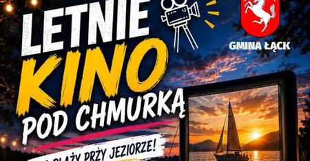 Film, jezioro i darmowy popcorn. Kino pod chmurką w Matyldowie