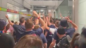 Opanowali metro. Do sieci trafiło nagranie z kibicami PSG