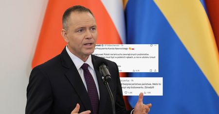 "Zdrajca", "napluł w twarz". W sieci gorąco po wecie Nawrockiego