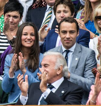 Pippa z bratem na Wimbledonie!