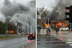 Ogromny pożar w Poznaniu. Kłęby dymu w całej okolicy