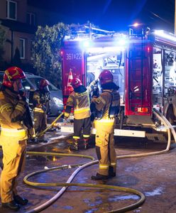 Pożar nad jeziorem Ukiel. Z hotelu ewakuowano kilkanaście osób