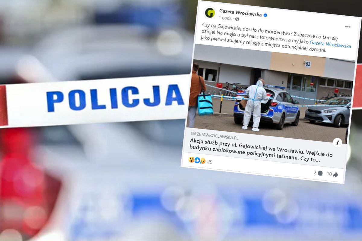 Dramatyczne morderstwo we Wrocławiu? Policja znalazła zwłoki młodej kobiety