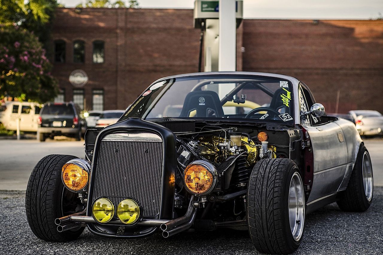 JDM + Hot Rod = Rat Rod Mazda MX5