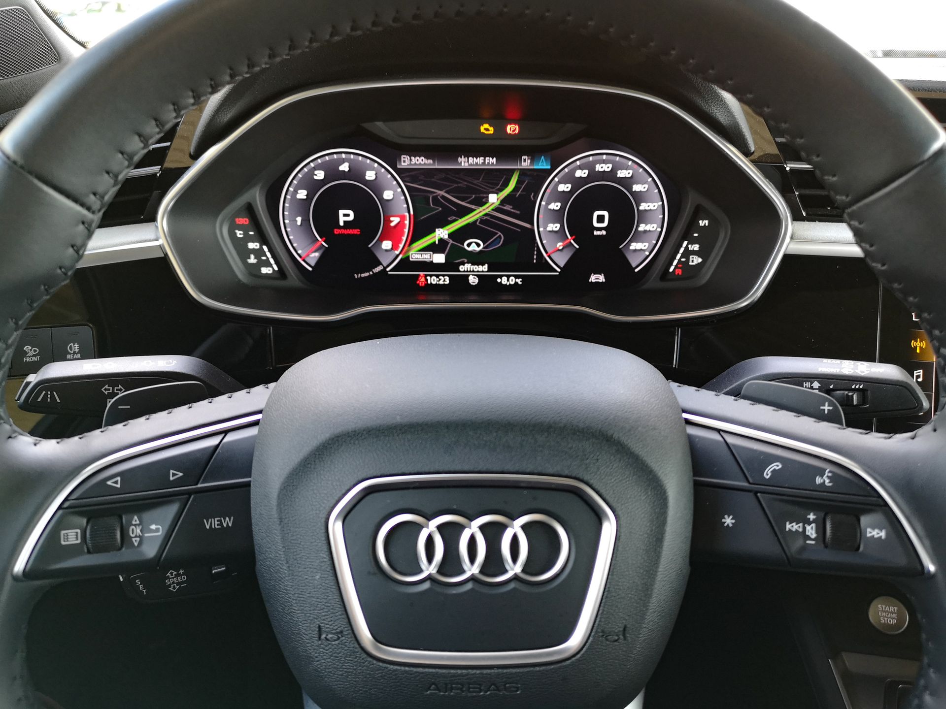 Audi Q3 Sportback: kamery 360 stopni, system Audi Pre sense basic & 360° i audio Bang & Olufsen 2
