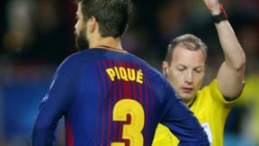 "Jedna z najgłupszych czerwonych kartek"! Kibice Barcy są wściekli na Gerarda Pique