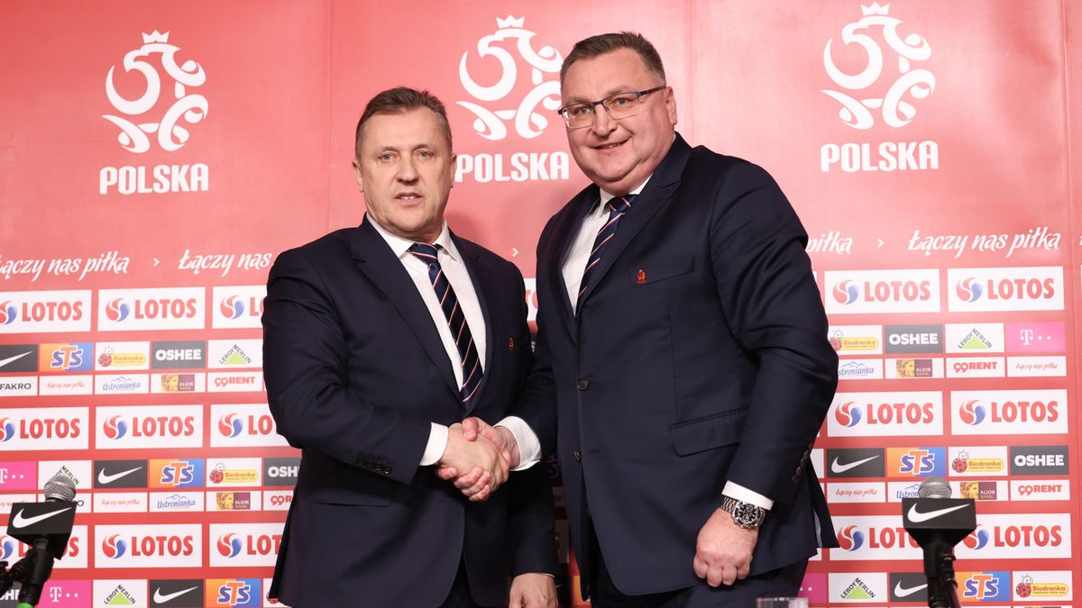 PAP / Leszek Szymański / Na zdjęciu: Cezary Kulesza i Czesław Michniewicz 