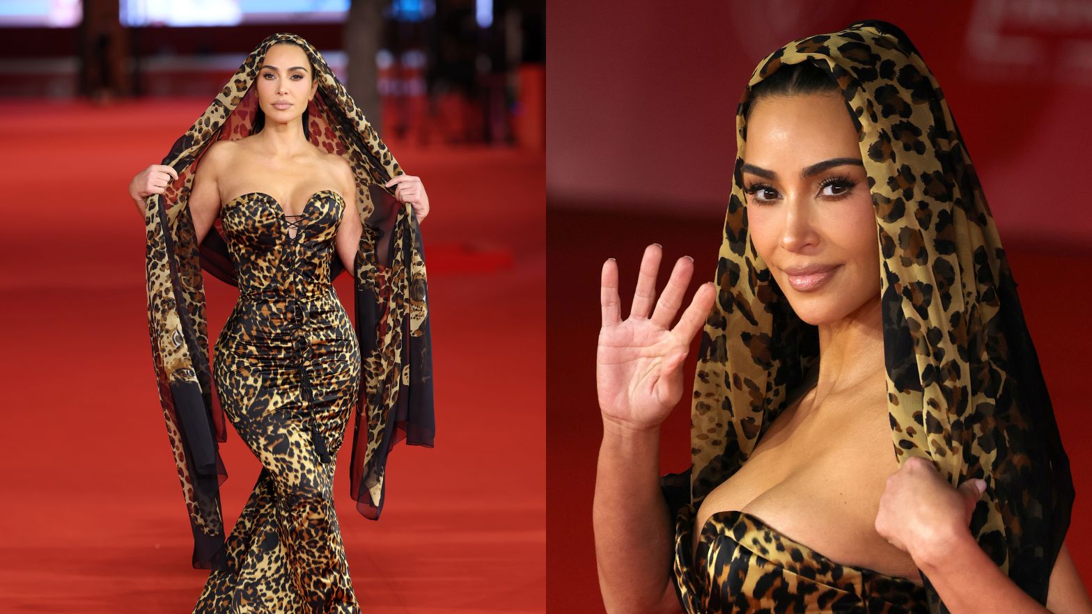 Kim Kardashian walczy o uwagę w Rzymie